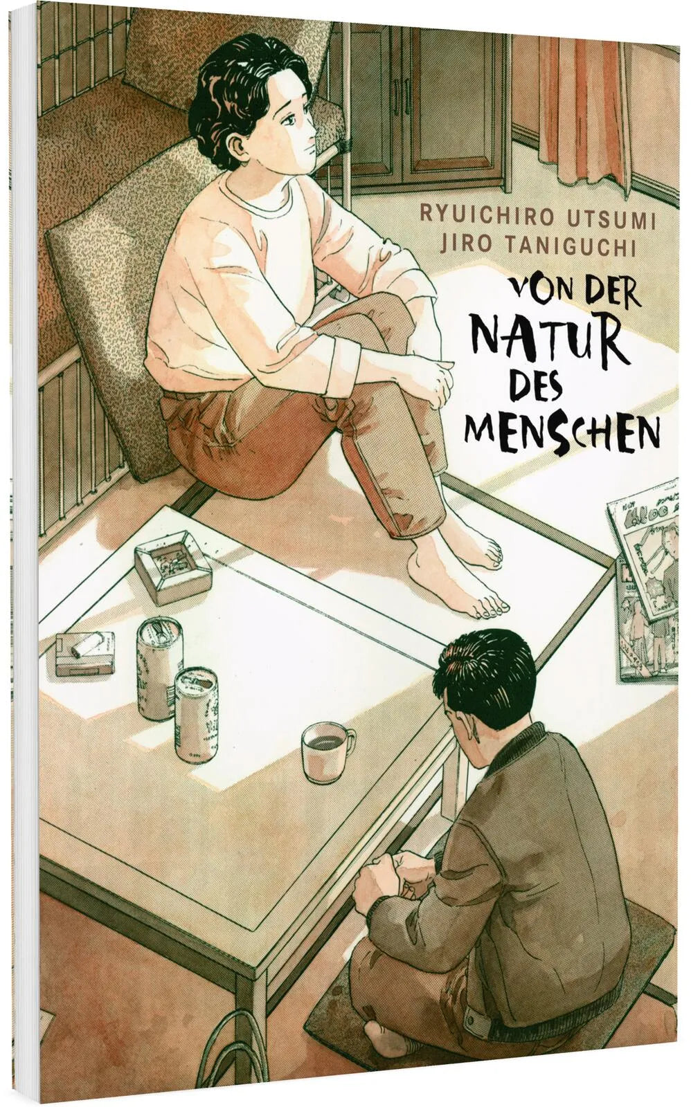 Buchcover von 'Von der Natur des Menschen' - Paperback von Jiro Taniguchi
