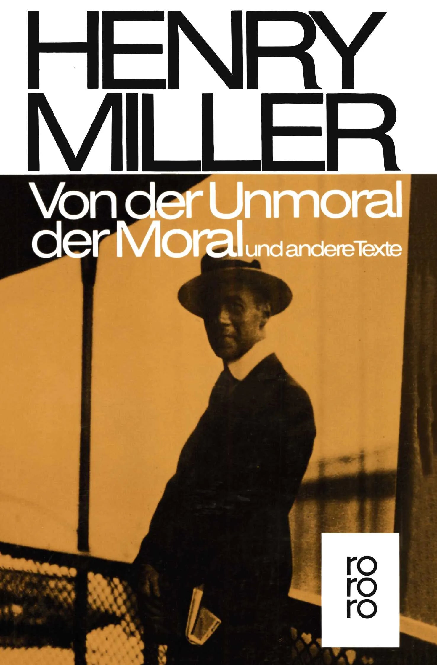 Buchcover von 'Von der Unmoral der Moral' - Taschenbuch von Henry Miller