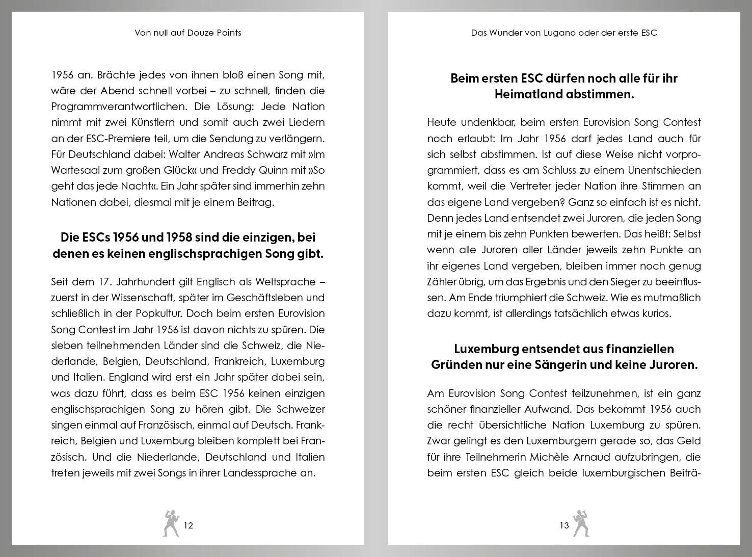 Innenansicht von 'Von null auf Douze Points' - Taschenbuch