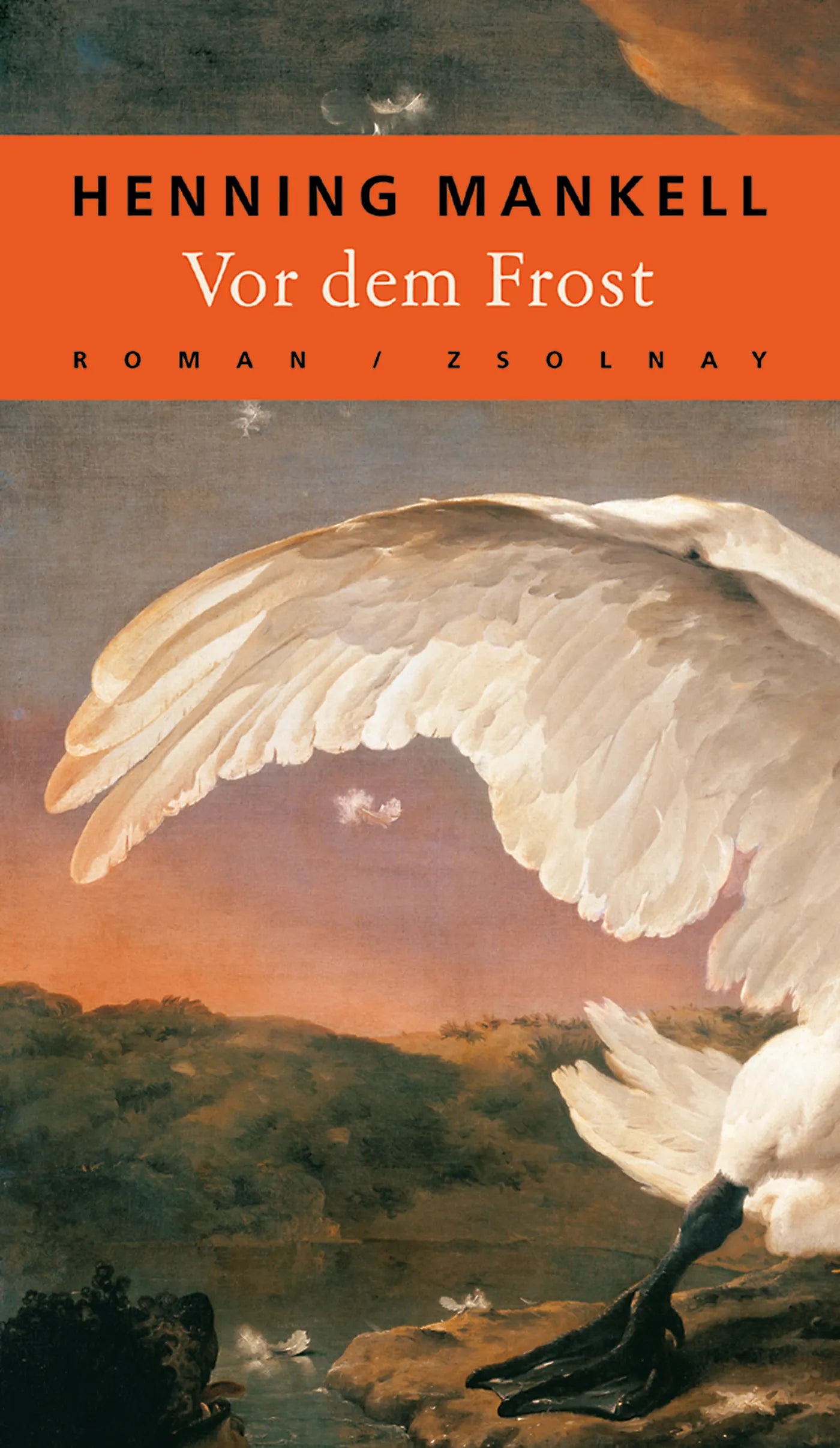 Buchcover von 'Vor dem Frost' - Gebundene Ausgabe von Henning Mankell