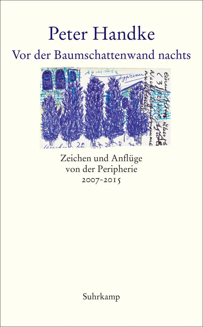 Buchcover von 'Vor der Baumschattenwand nachts' - Taschenbuch von Peter Handke