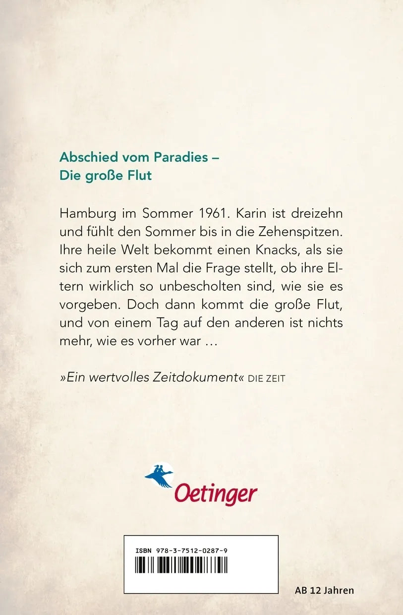 Buchrückseite von 'Vorbei ist eben nicht vorbei' mit Klappentext - Taschenbuch
