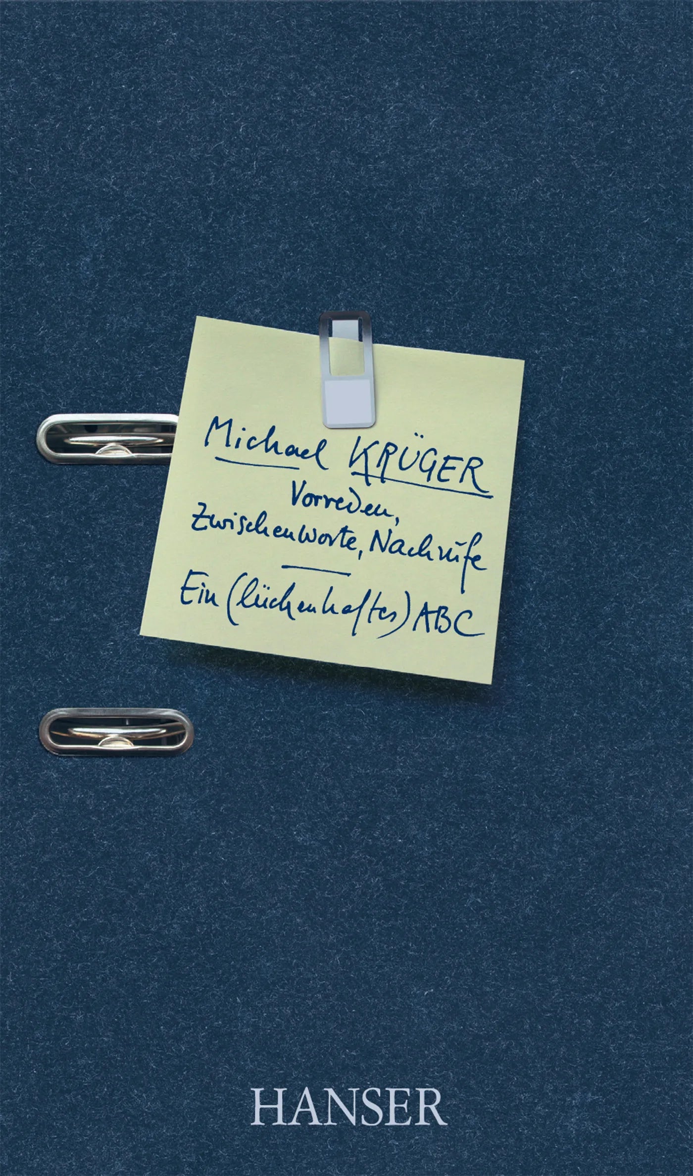 Buchcover von 'Vorreden Zwischenworte Nachrufe' - Gebundene Ausgabe von Michael Krüger