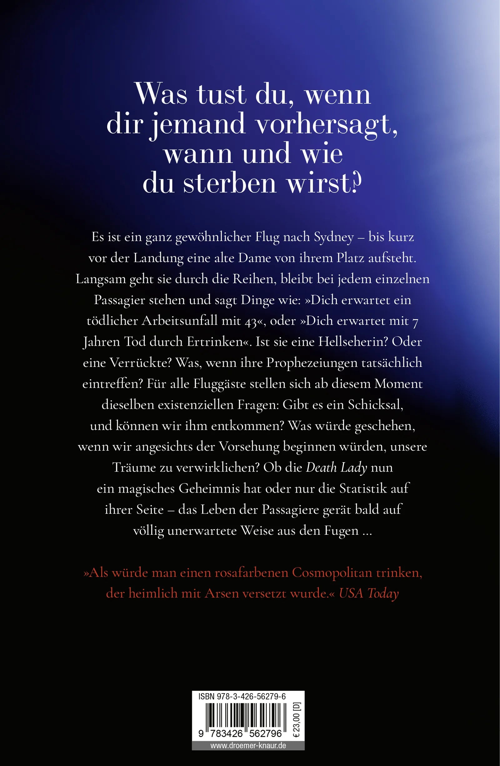 Rückseite: Vorsehung (Hardcover)