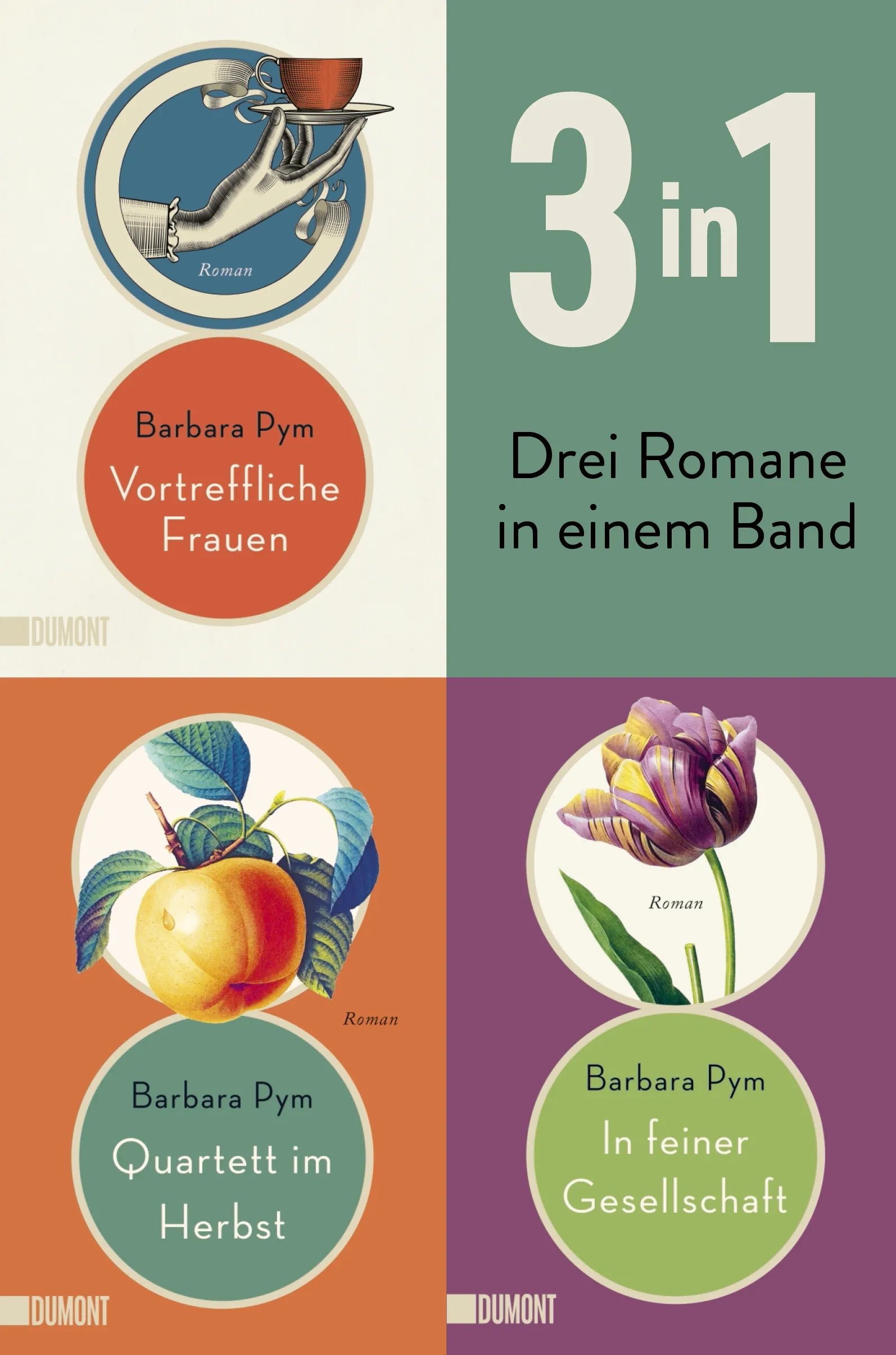 Cover: Vortreffliche Frauen, In feiner Gesellschaft & Quartett im Herbst (E-Book) von Barbara Pym
