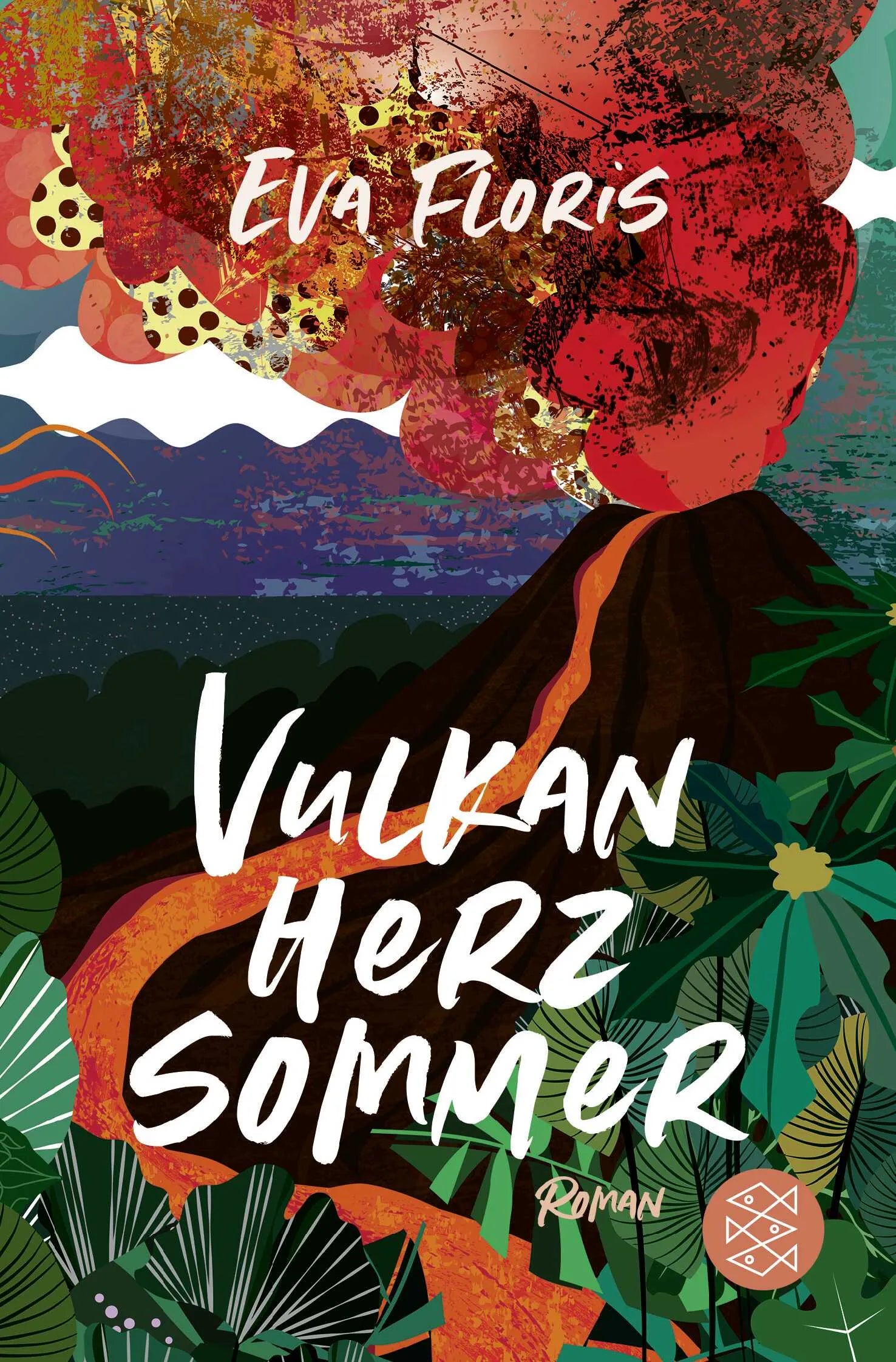 Buchcover von 'Vulkanherzsommer' - Taschenbuch von Eva Floris