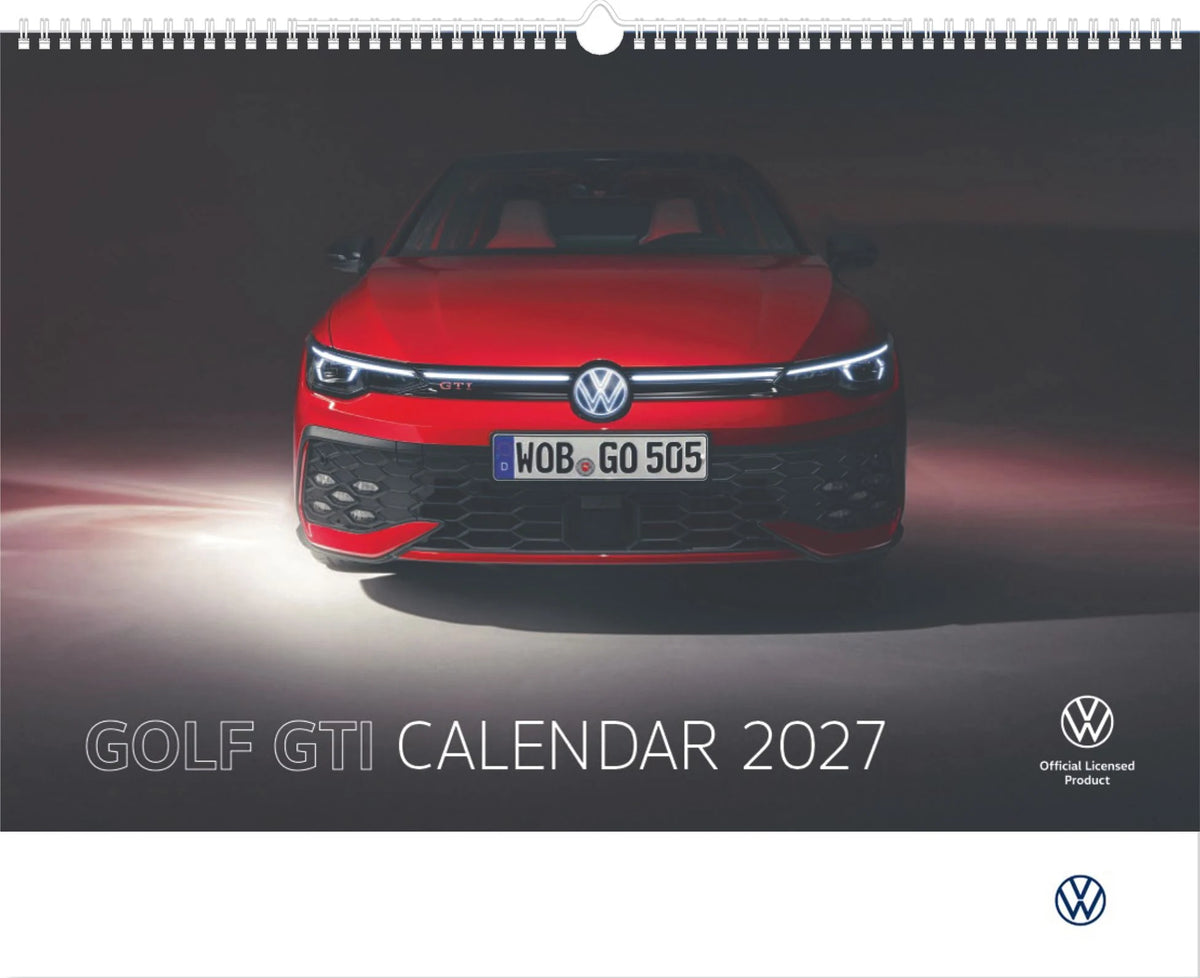 Wandkalender: VW Golf GTI Calendar 2027