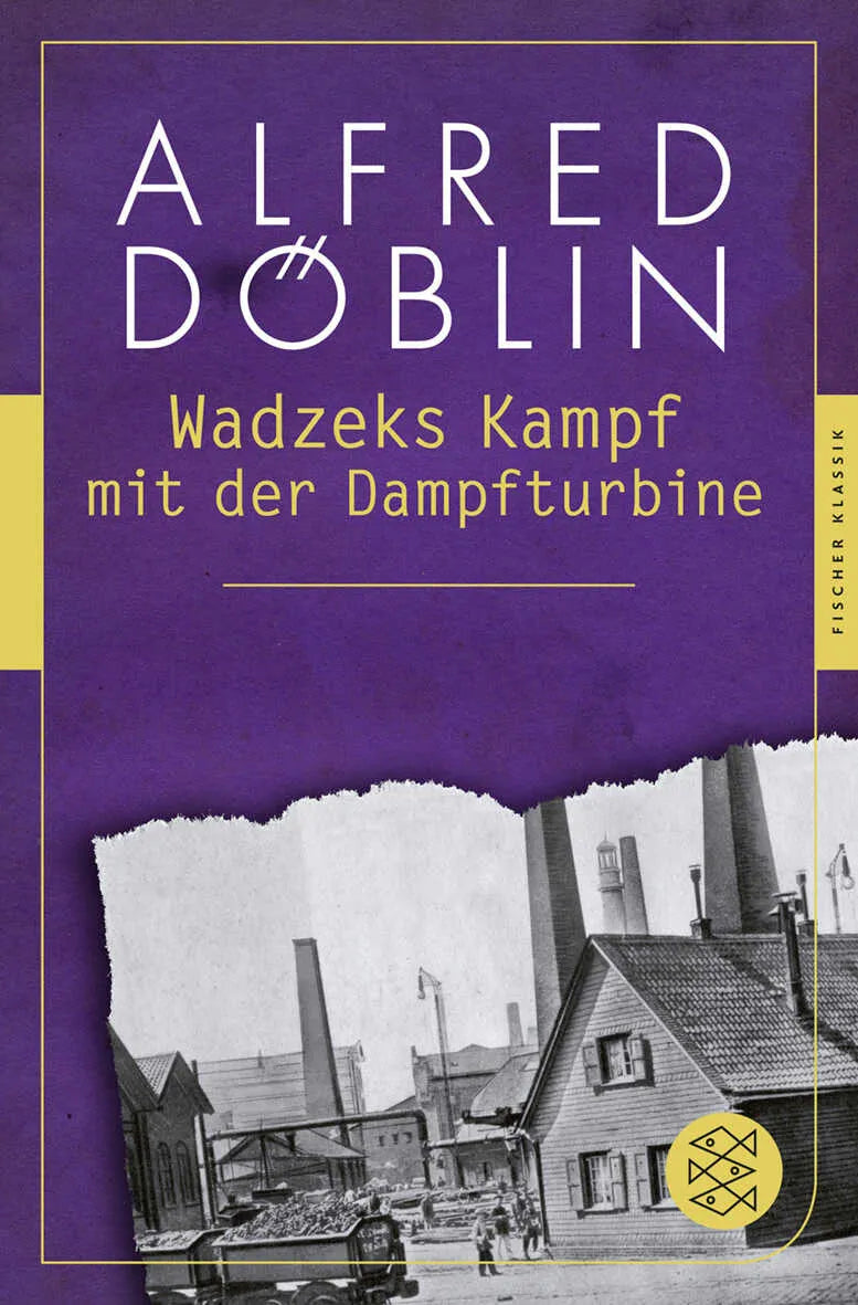 Buchcover von 'Wadzeks Kampf mit der Dampfturbine' - Taschenbuch von Alfred Döblin
