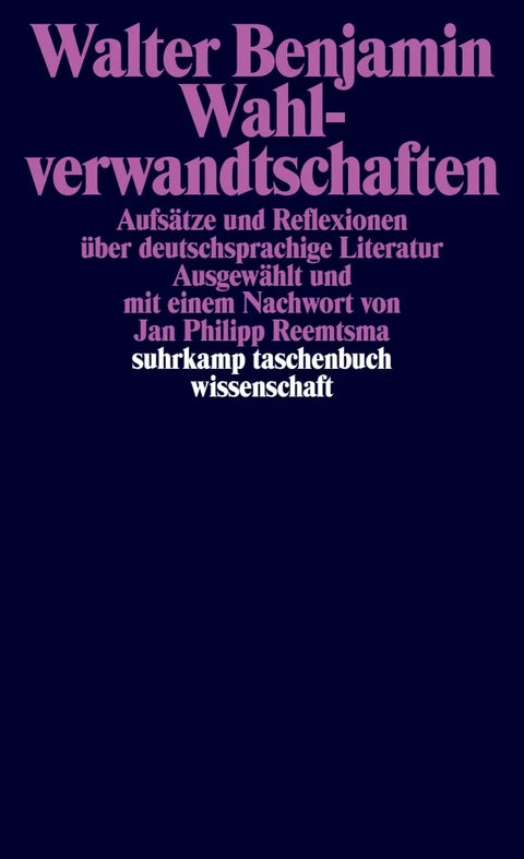 Wahlverwandtschaften