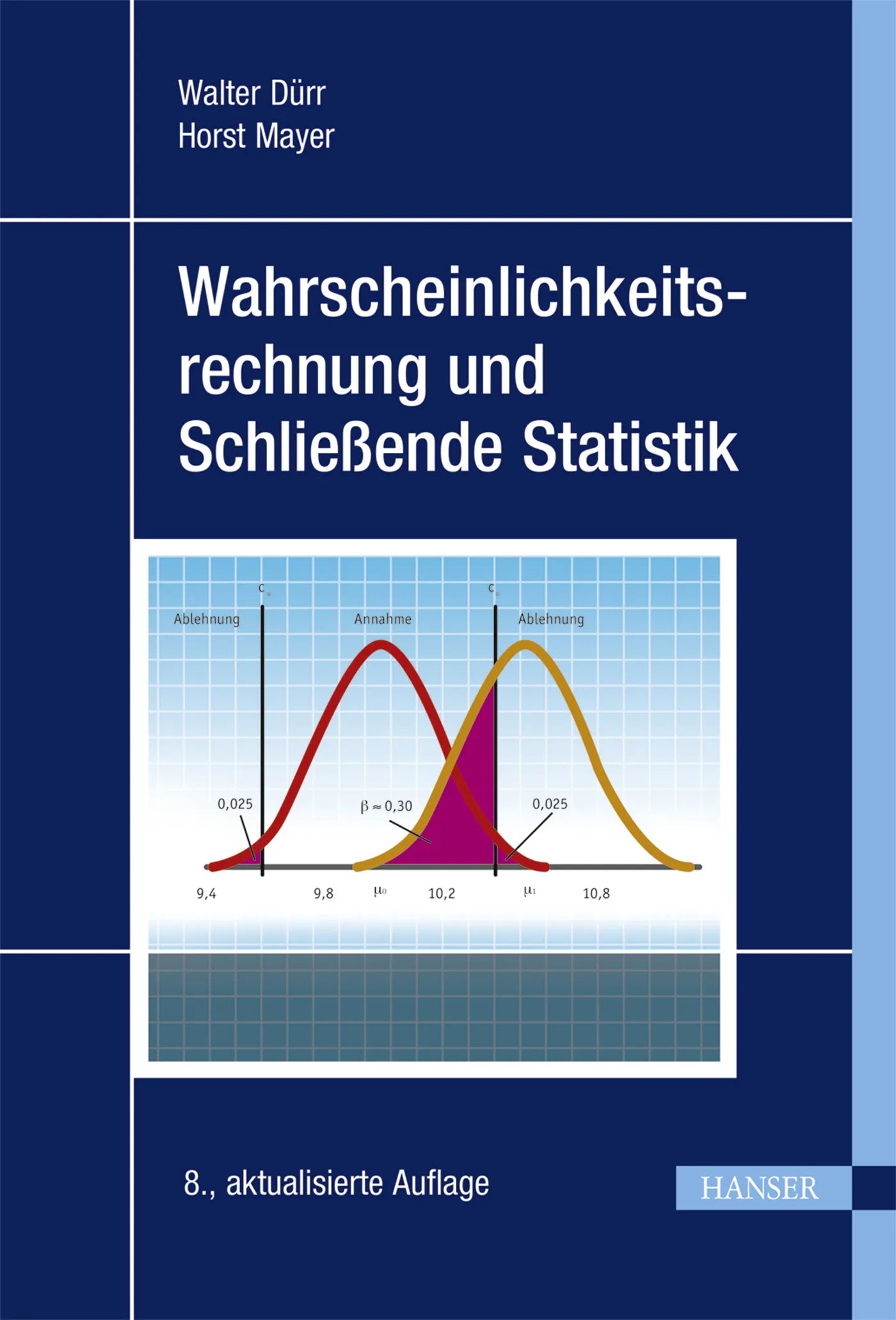Buchcover von 'Wahrscheinlichkeitsrechnung und Schließende Statistik' - Taschenbuch von Walter Dürr