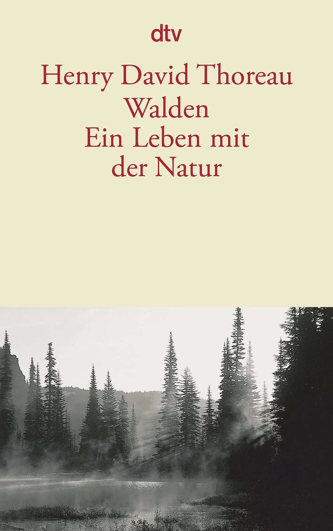 Buchcover von 'Walden. Ein Leben mit der Natur' - Taschenbuch von Henry David Thoreau