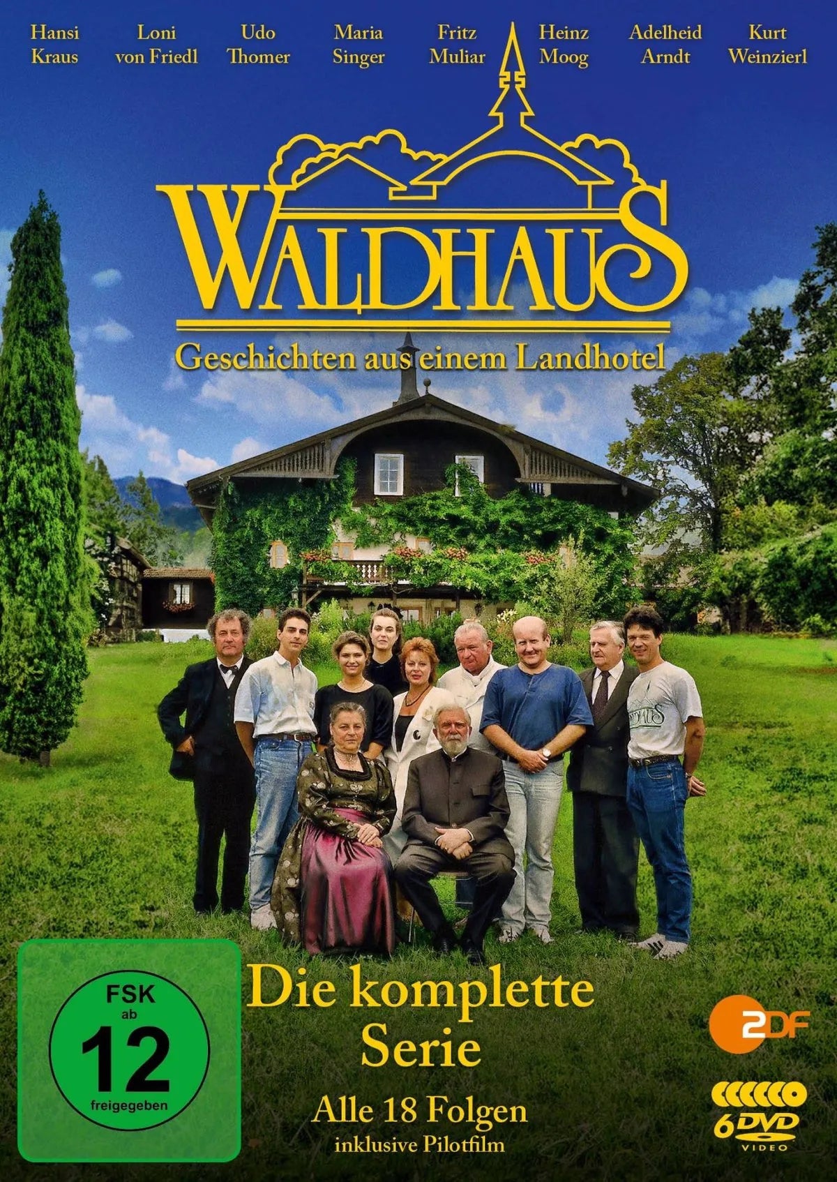 Waldhaus - Die komplette ZDF-Serie in 19 Teilen - DVD