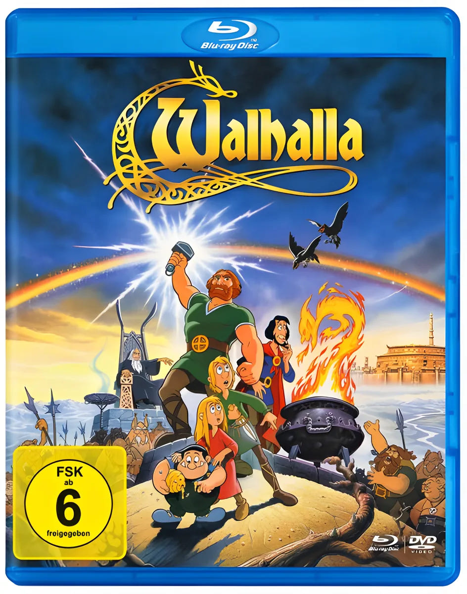 Blu-ray-Cover: Walhalla - Blu-ray + Bonus. Regie: Peter Madsen