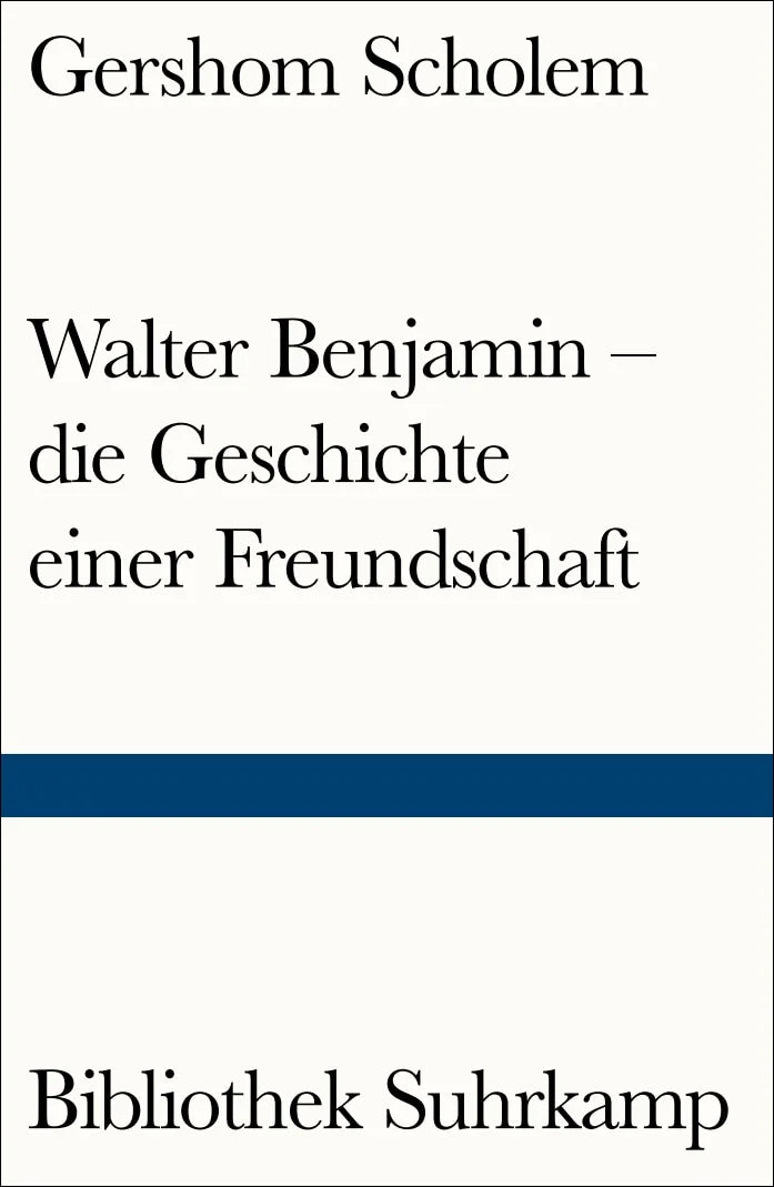 Buchcover von 'Walter Benjamin – die Geschichte einer Freundschaft' - Taschenbuch von Gershom Scholem