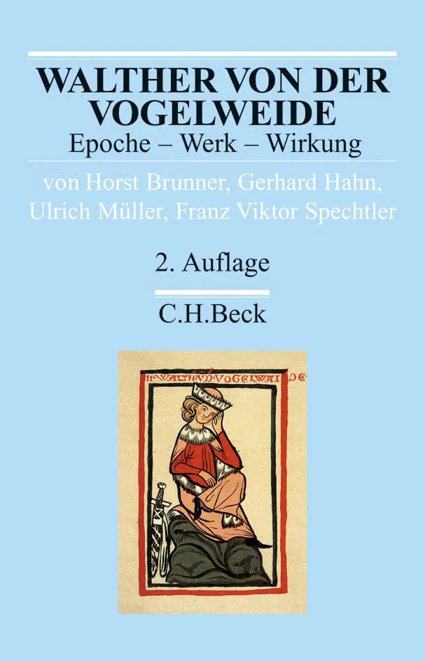 Buchcover von 'Walther von der Vogelweide' - Taschenbuch von Horst Brunner
