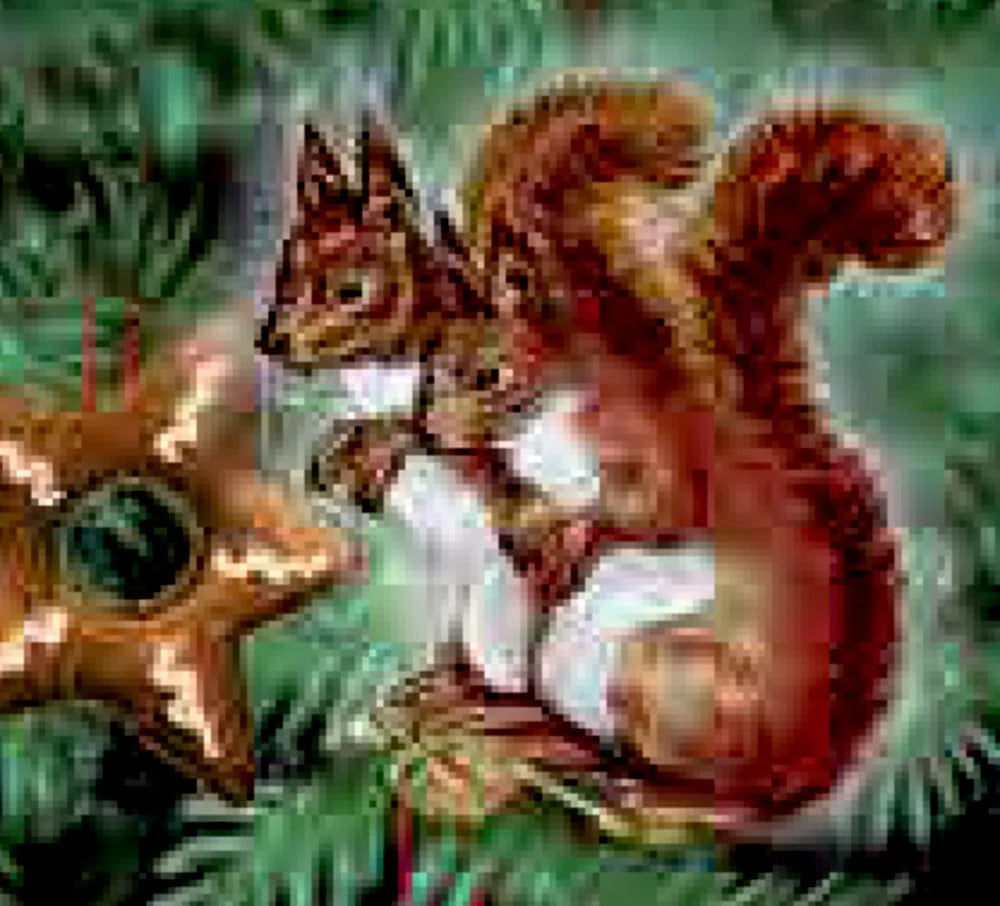 Wand-Adventskalender – Nostalgische Weihnachten bei den Tieren im Stall – Ansicht