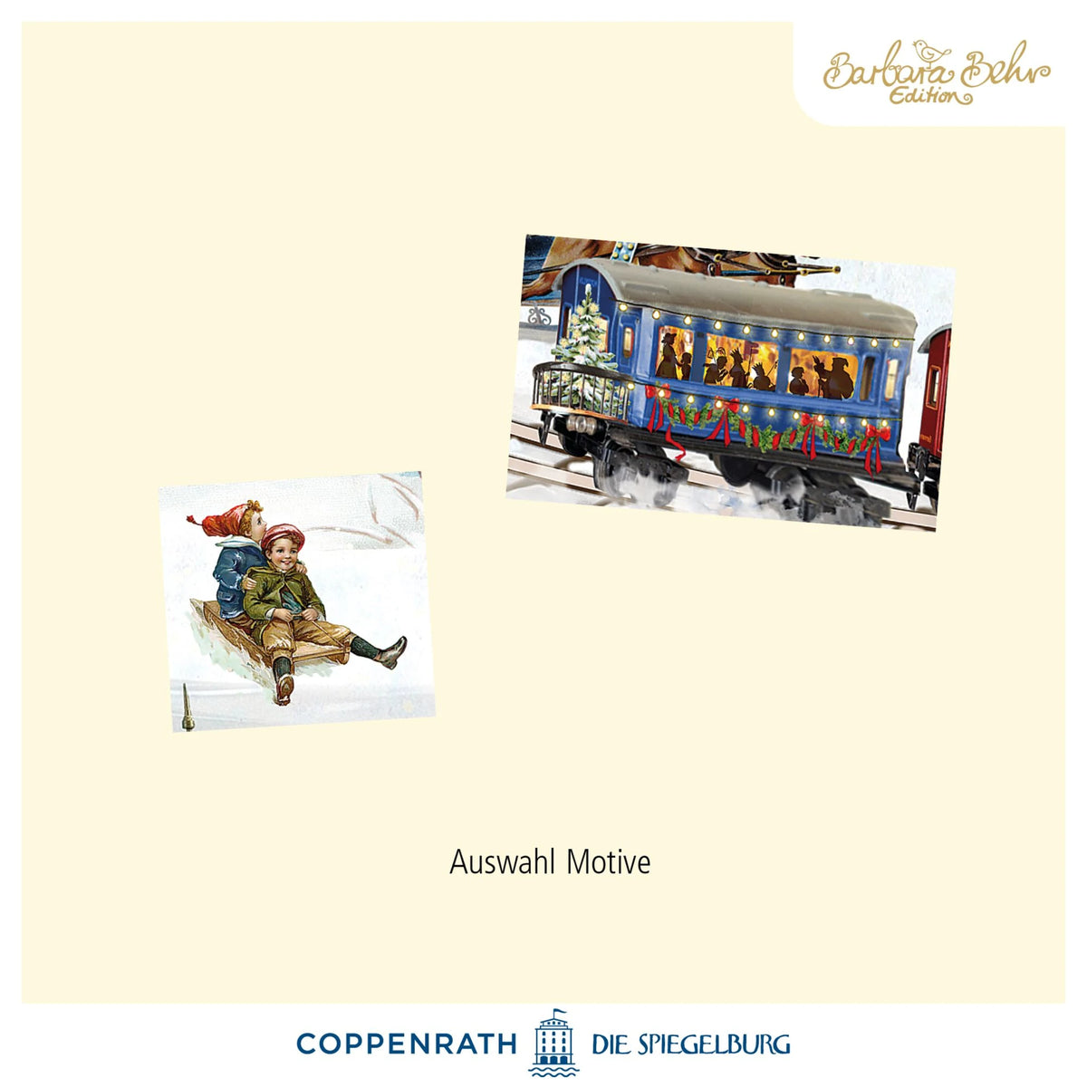 Wand-Adventskalender – Schneekugel Winterzauber – Ansicht