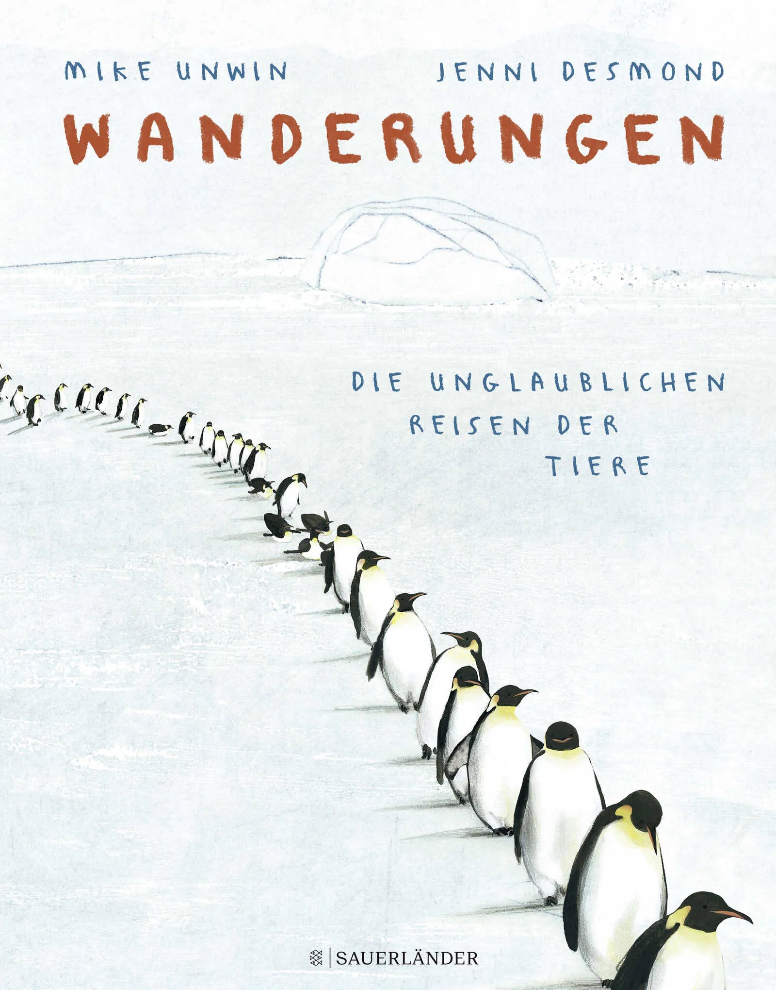 Buchcover von 'Wanderungen' - Gebundene Ausgabe von Mike Unwin