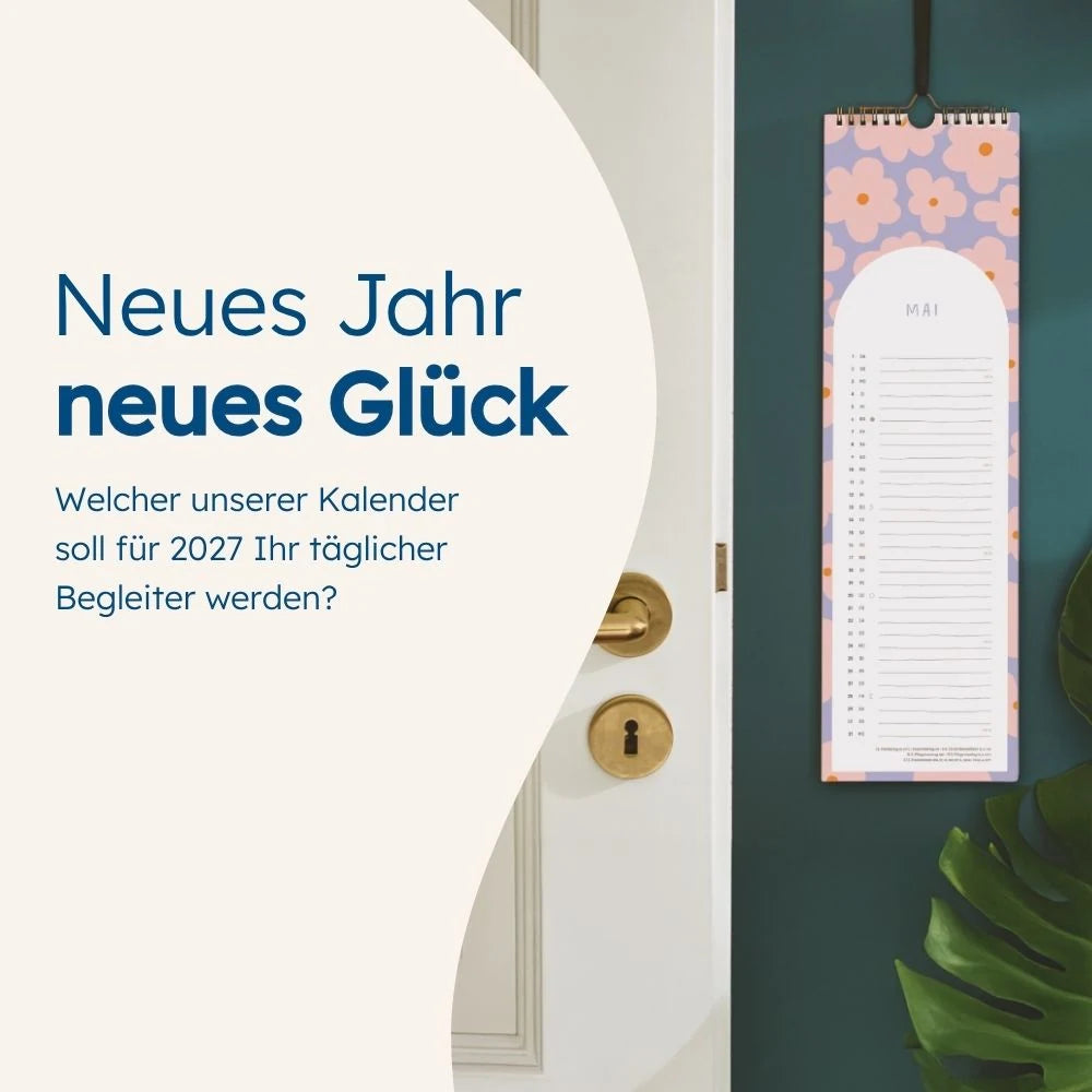 Wandkalender 2027 Ein Jahr voller Glücksmomente – Ansicht