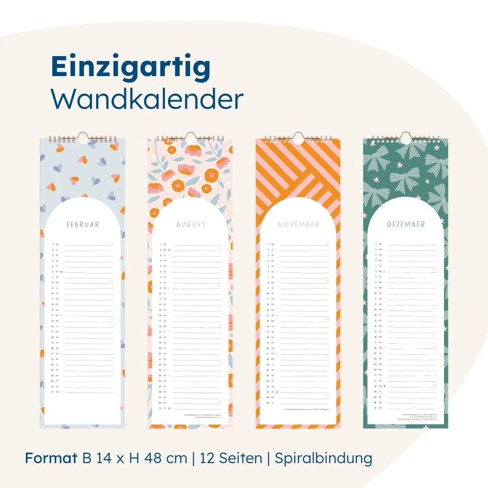 Wandkalender 2027 Ein Jahr voller Glücksmomente – Ansicht