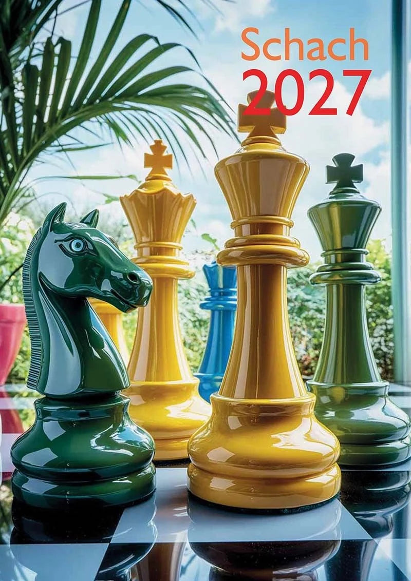 Wandkalender: Wandkalender SCHACH 2027 A3
