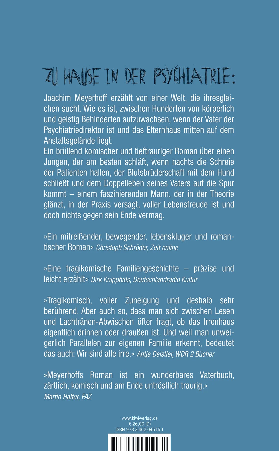 Rückseite: Wann wird es endlich wieder so, wie es nie war (Hardcover)