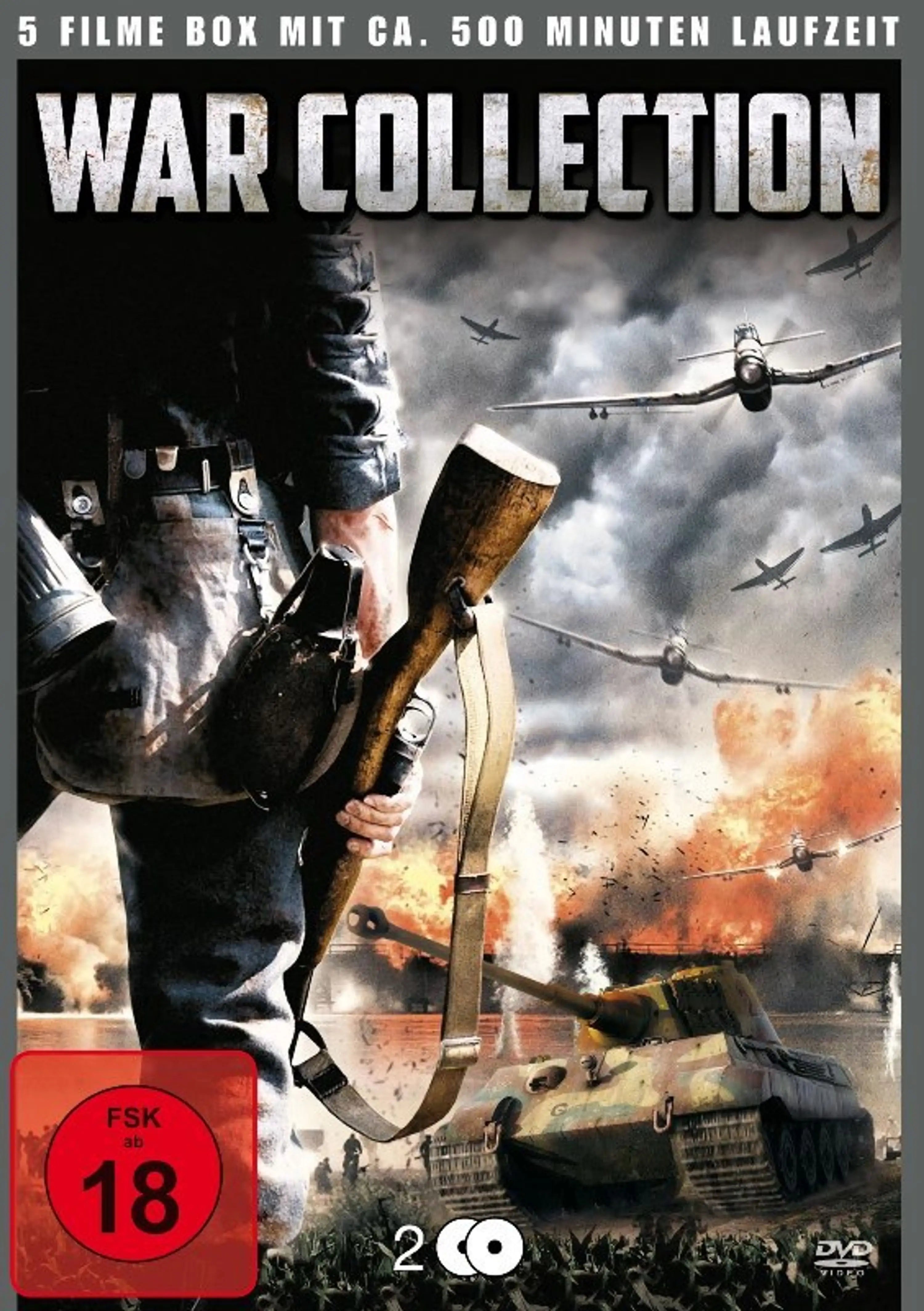 War Collection mit 2 Kriegsfilmen auf DVD Cover