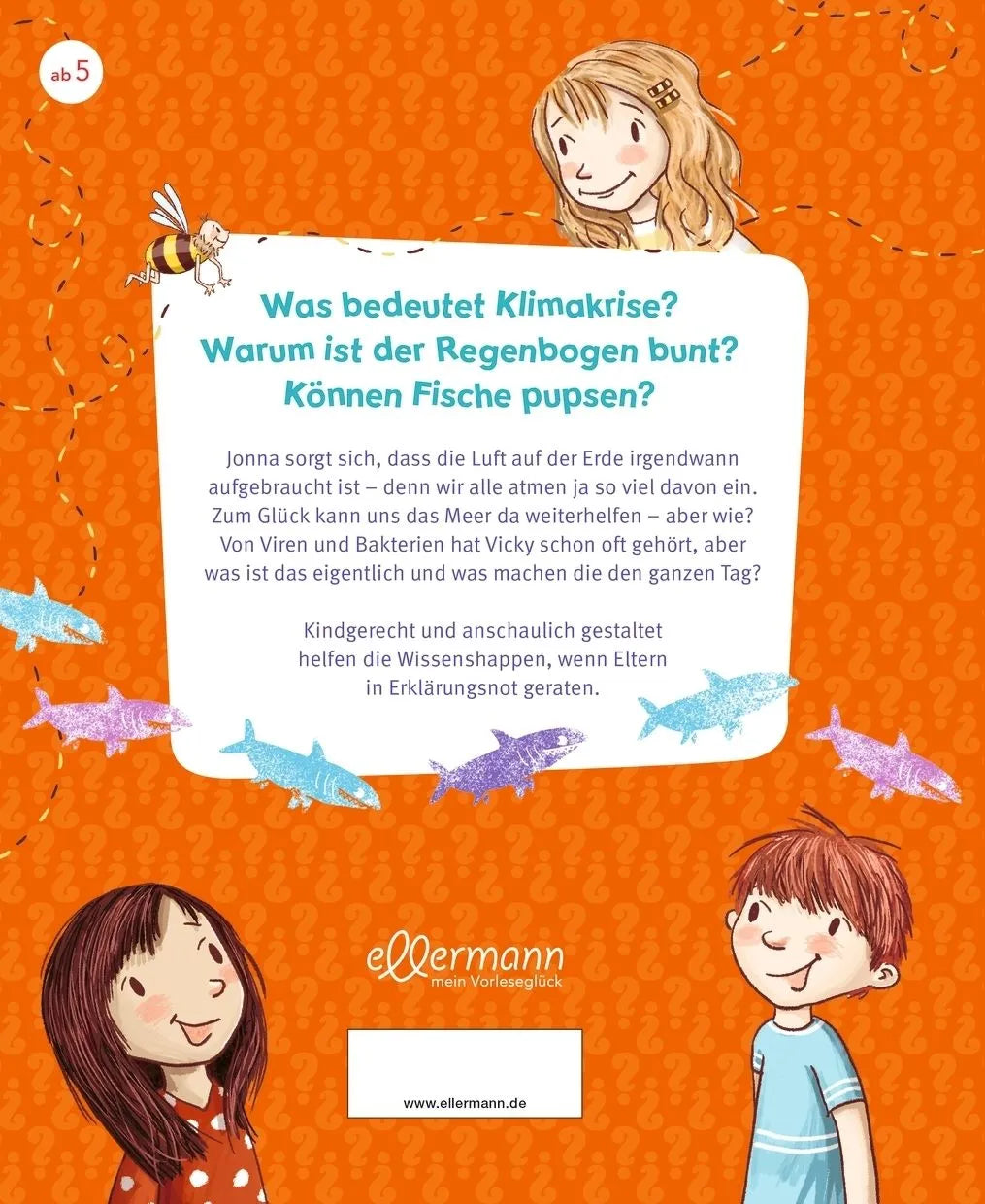 Rückseite: Warum bekommen Bäume einen Sonnenbrand? (Hardcover)