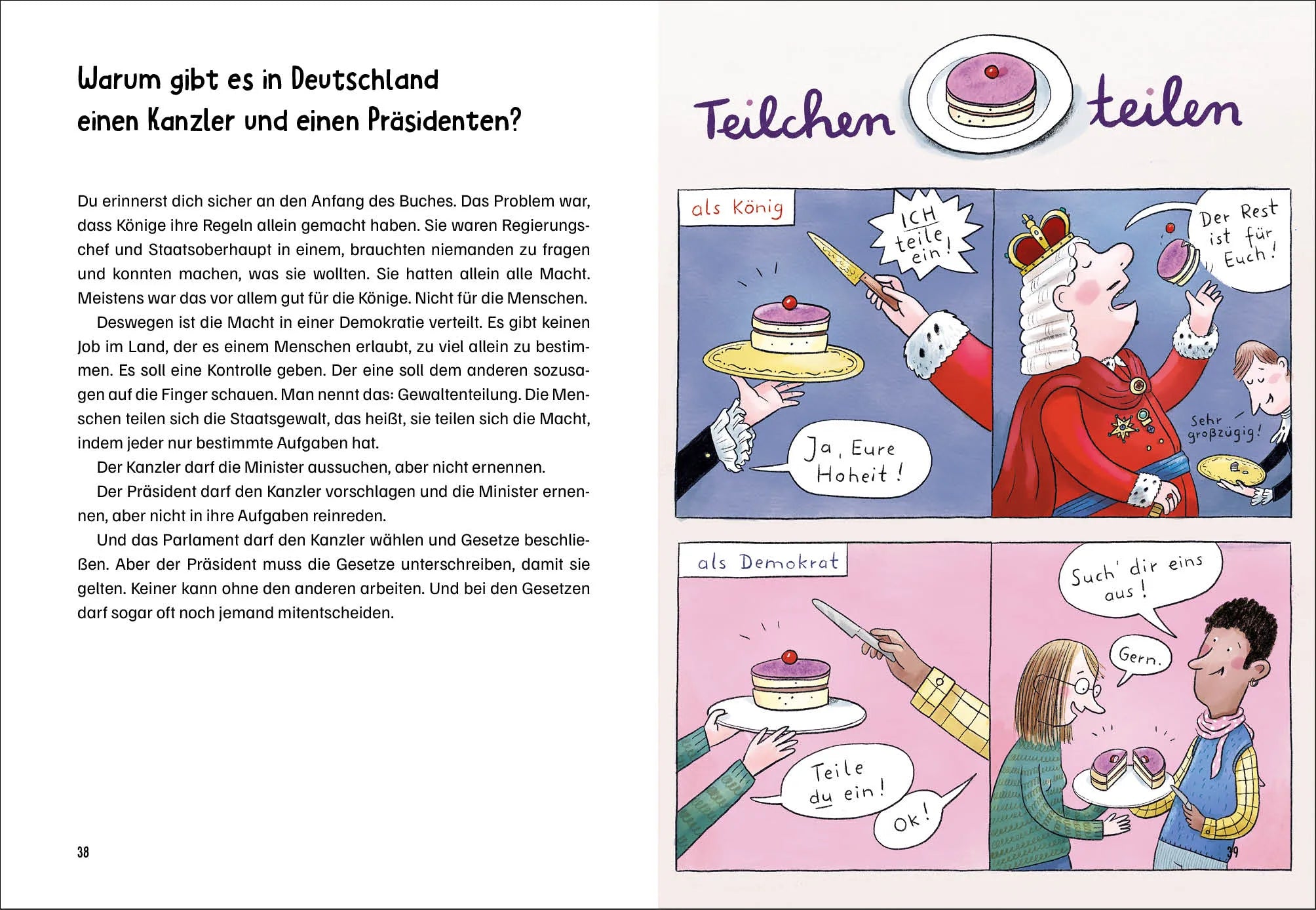 Produktansicht: Warum haben wir keinen König? – Kinderfragen zur Demokratie verständlich erklärt (Gebundene Ausgabe)