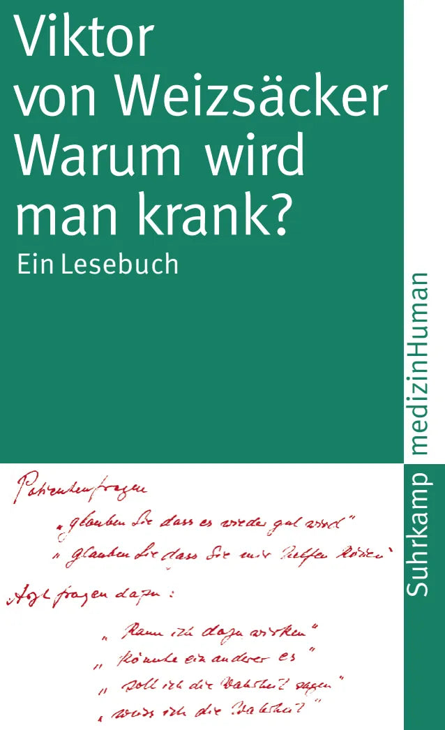 Buchcover von 'Warum wird man krank?' - Taschenbuch von Viktor Weizsäcker