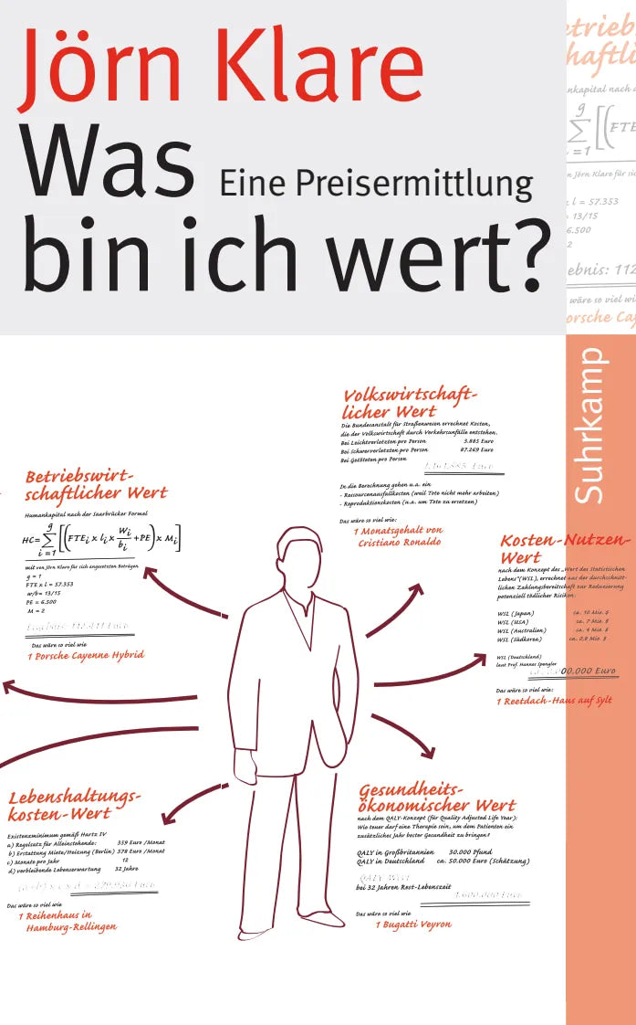 Buchcover von 'Was bin ich wert?' - Taschenbuch von Jörn Klare