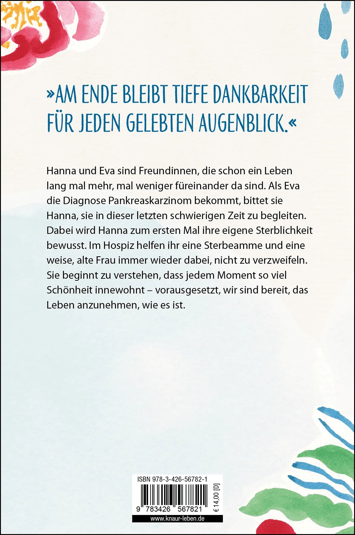 Rückseite: Was bleibt, ist jeder Augenblick (Taschenbuch)