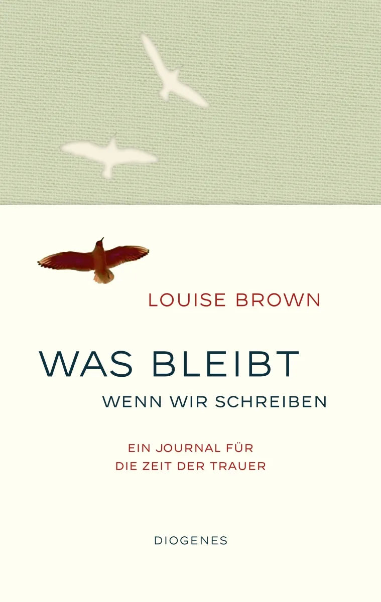 Buchcover von 'Was bleibt, wenn wir schreiben' - Gebundene Ausgabe von Louise Brown