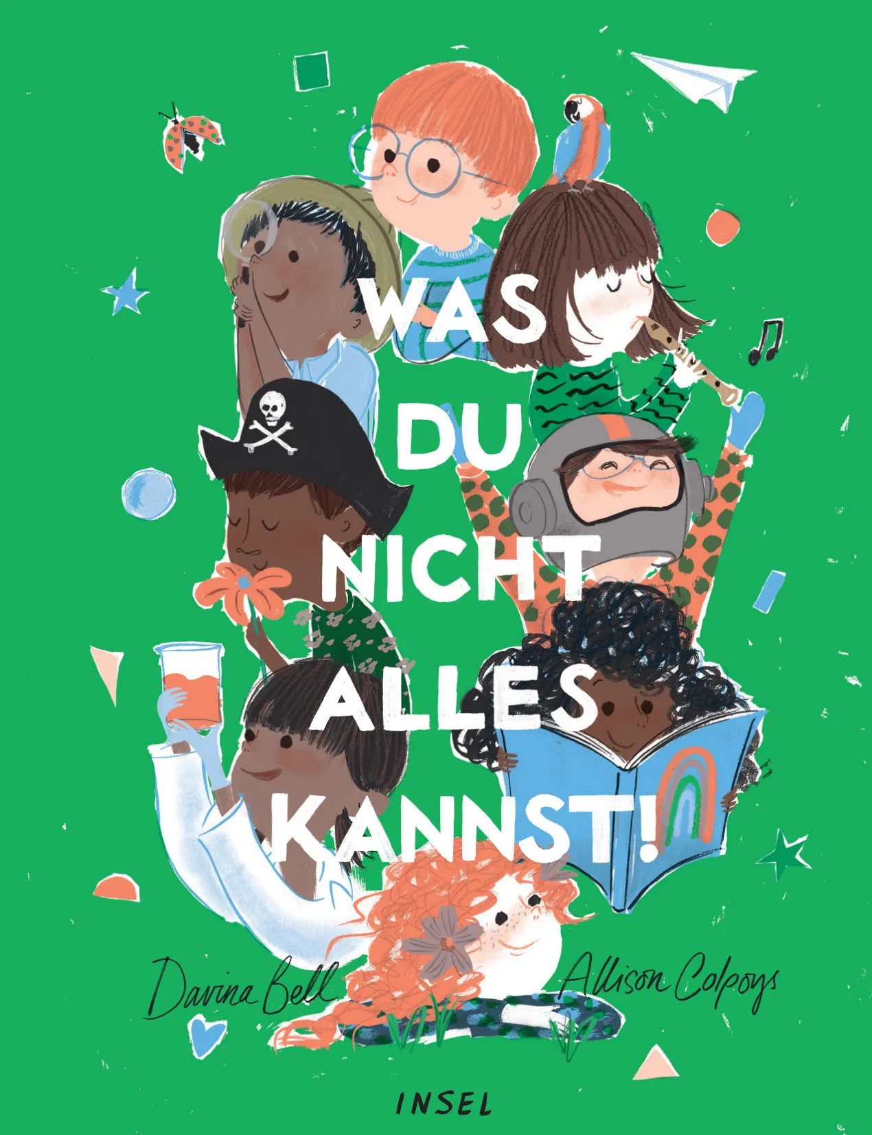 Buchcover von 'Was du nicht alles kannst!' - Gebundene Ausgabe von Davina Bell