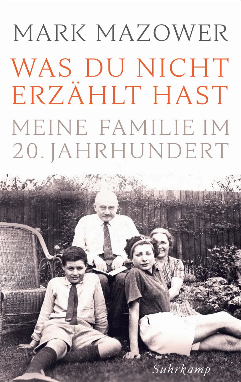 Buchcover von 'Was du nicht erzählt hast' - Gebundene Ausgabe von Mark Mazower