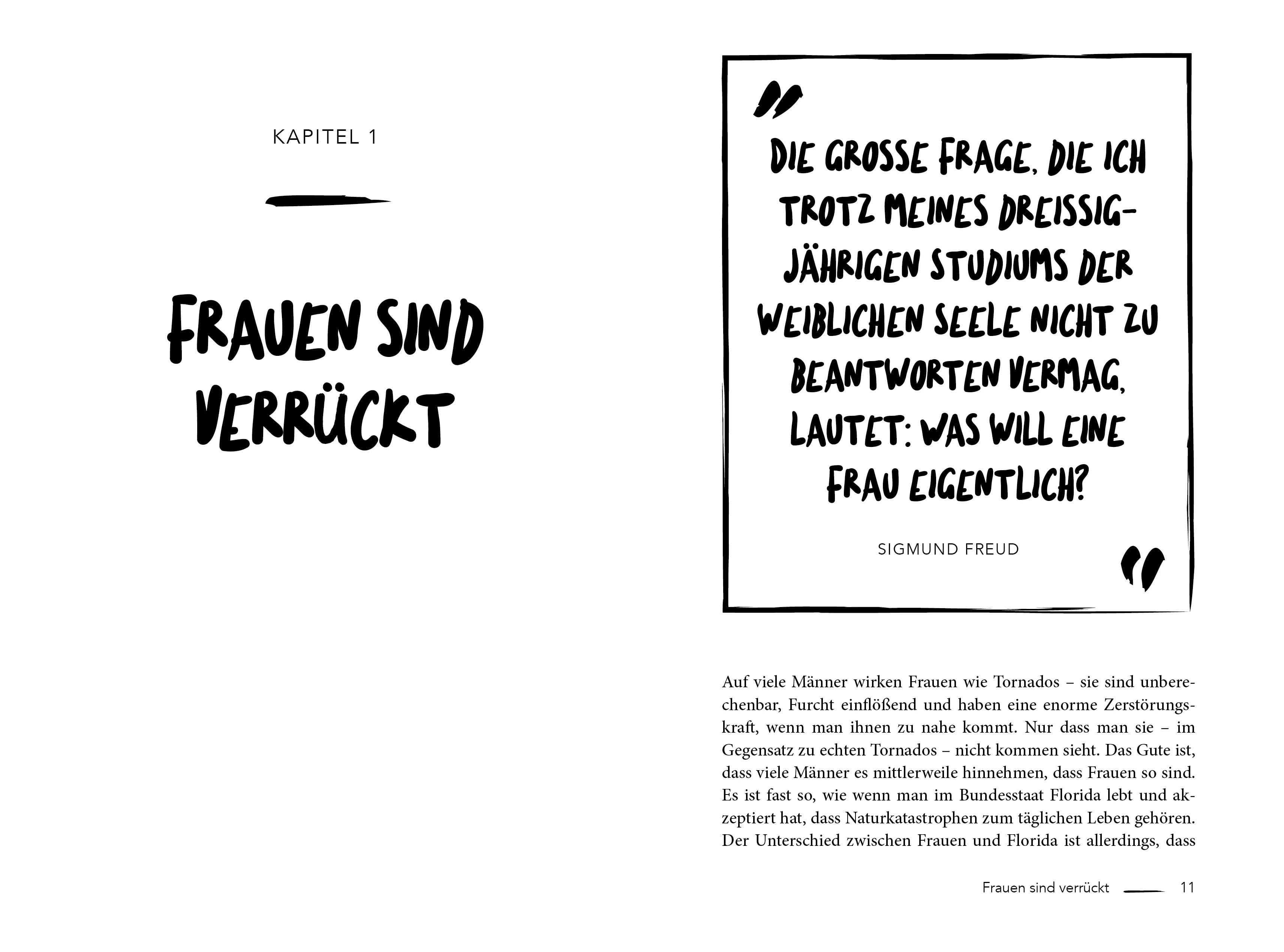 Innenansicht von 'Was Frauen denken, aber nicht sagen' - Taschenbuch
