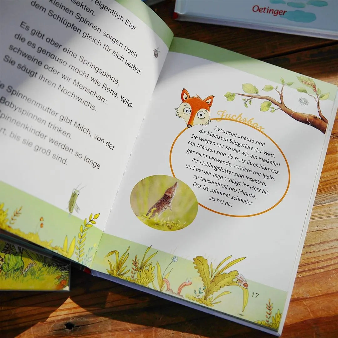 Abbildung von 'Was fressen die Tiere im Wald?'