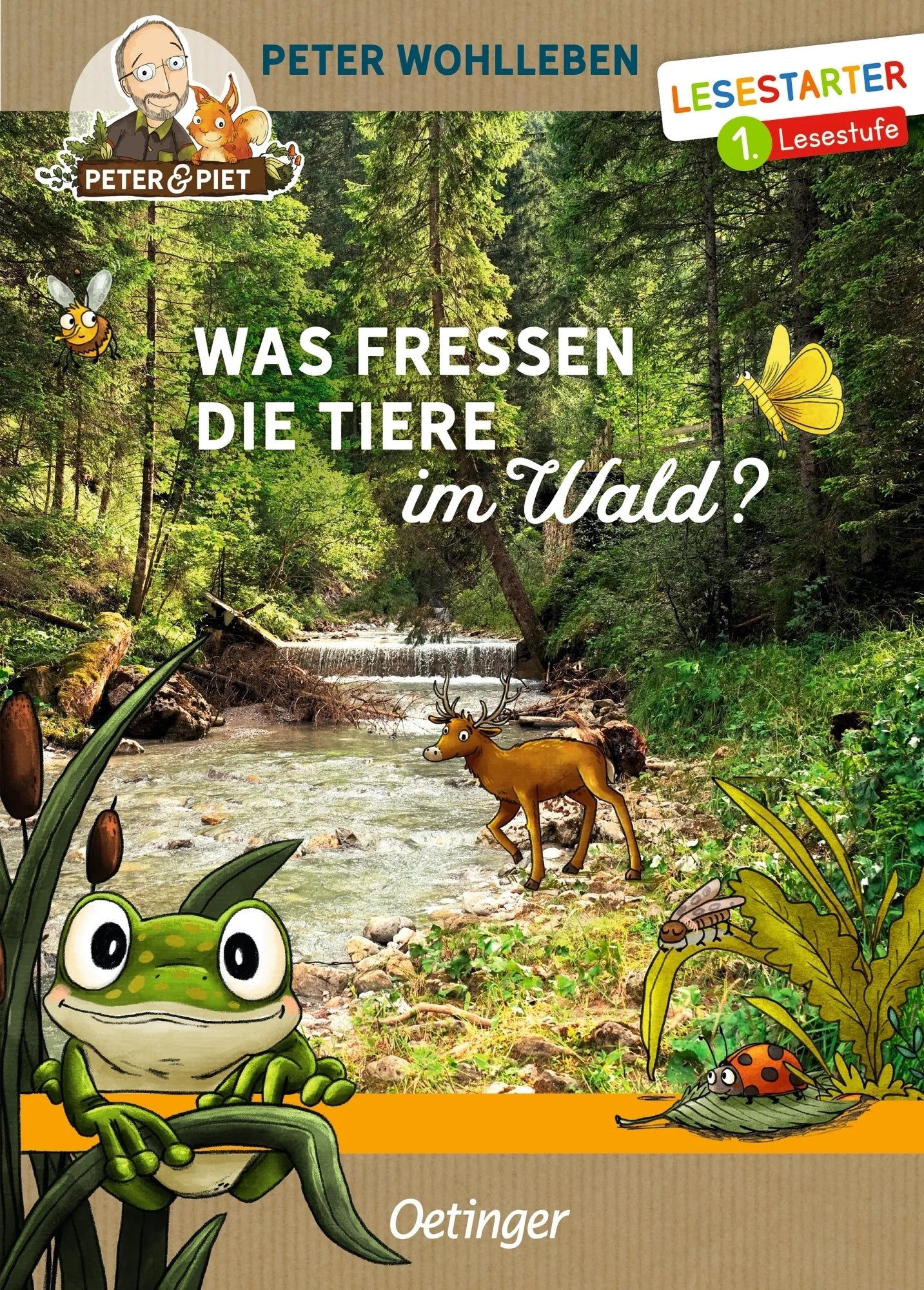 Buchcover von 'Was fressen die Tiere im Wald?' - Gebundene Ausgabe von Peter Wohlleben