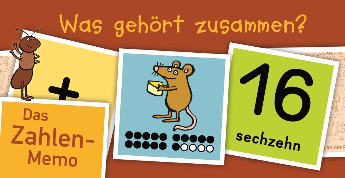 Lernspiel: Was gehört zusammen? – Das Zahlen-Memo