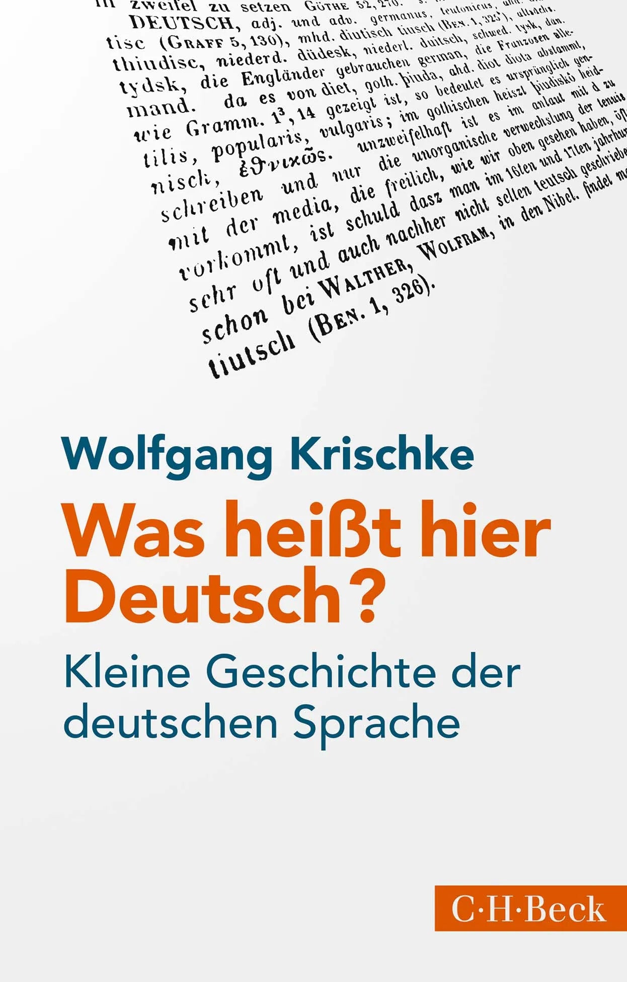 Buchcover von 'Was heißt hier Deutsch?' - Taschenbuch von Wolfgang Krischke