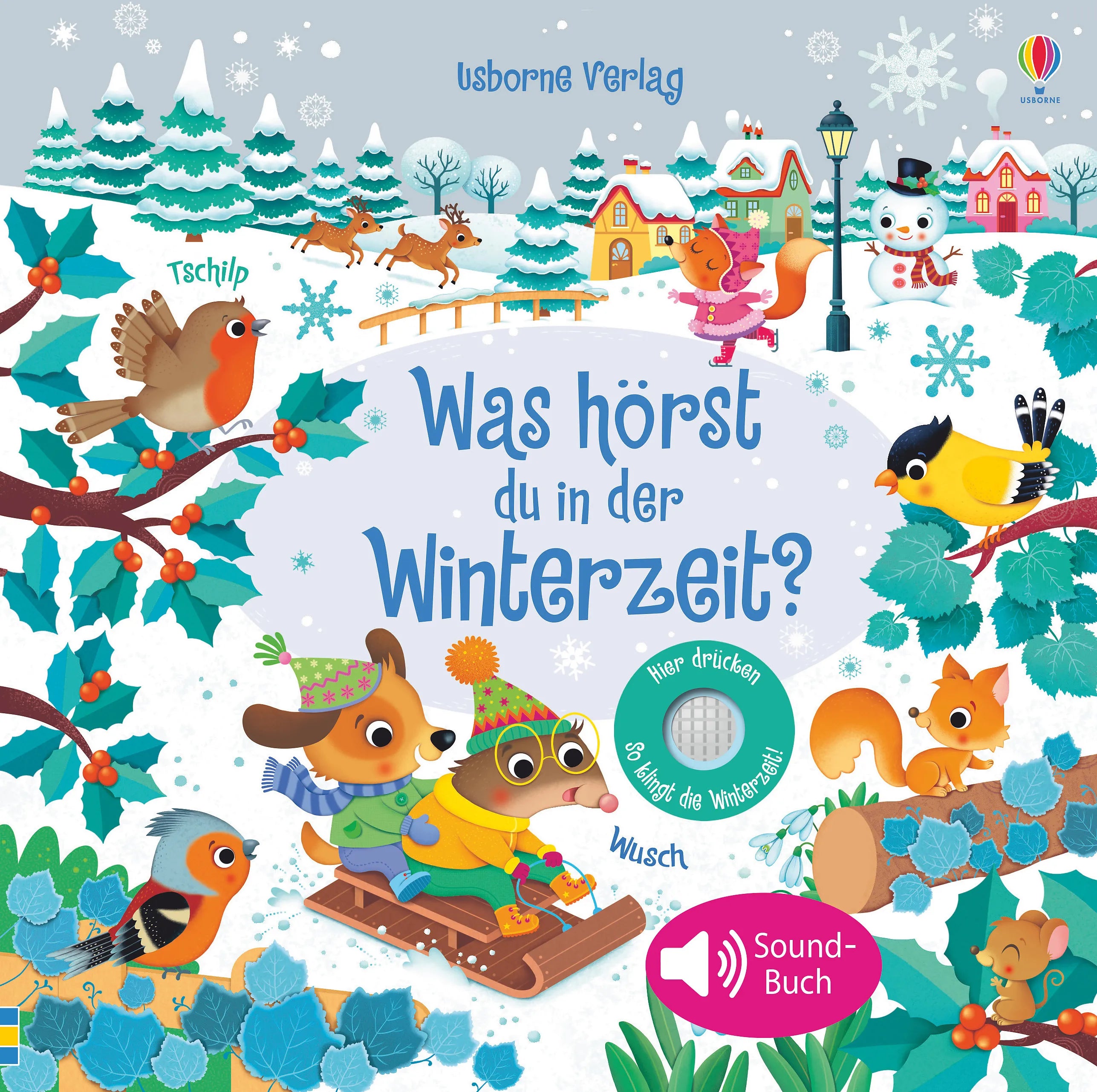 Buchcover von 'Was hörst du in der Winterzeit?' - Gebundene Ausgabe von Sam Taplin
