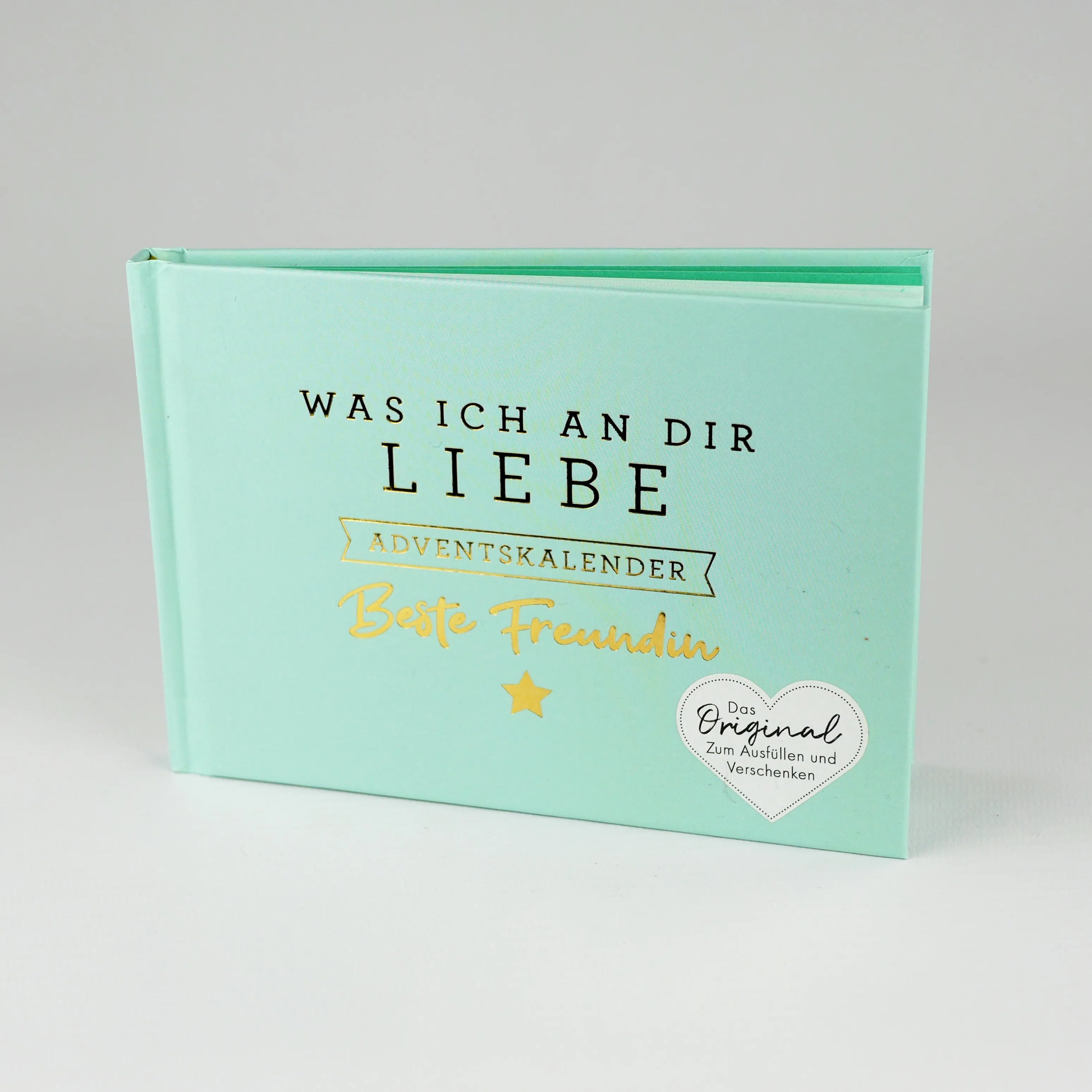 Innenansicht von 'Was ich an dir liebe, beste Freundin – Adventskalender' - Gebundene Ausgabe