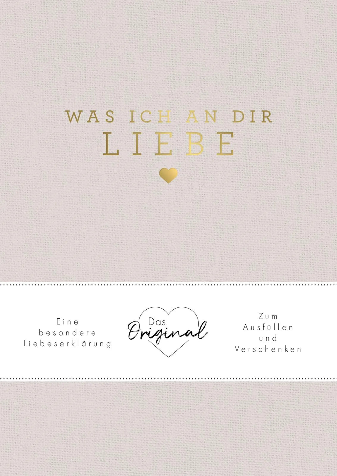 Cover: Was ich an dir liebe (Hardcover) von Alexandra Reinwarth