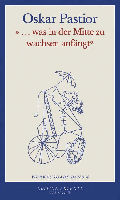 Buchcover von '"... was in der Mitte zu wachsen anfängt"' - Taschenbuch von Oskar Pastior