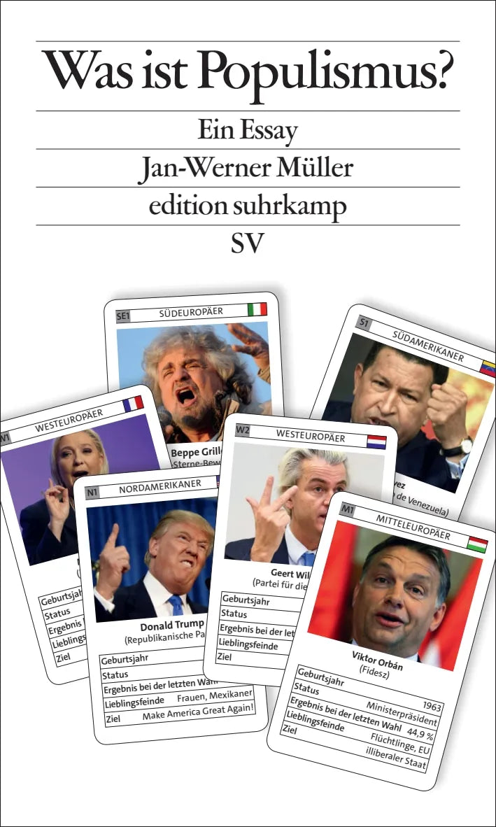Buchcover von 'Was ist Populismus?' - Taschenbuch von Jan-Werner Müller
