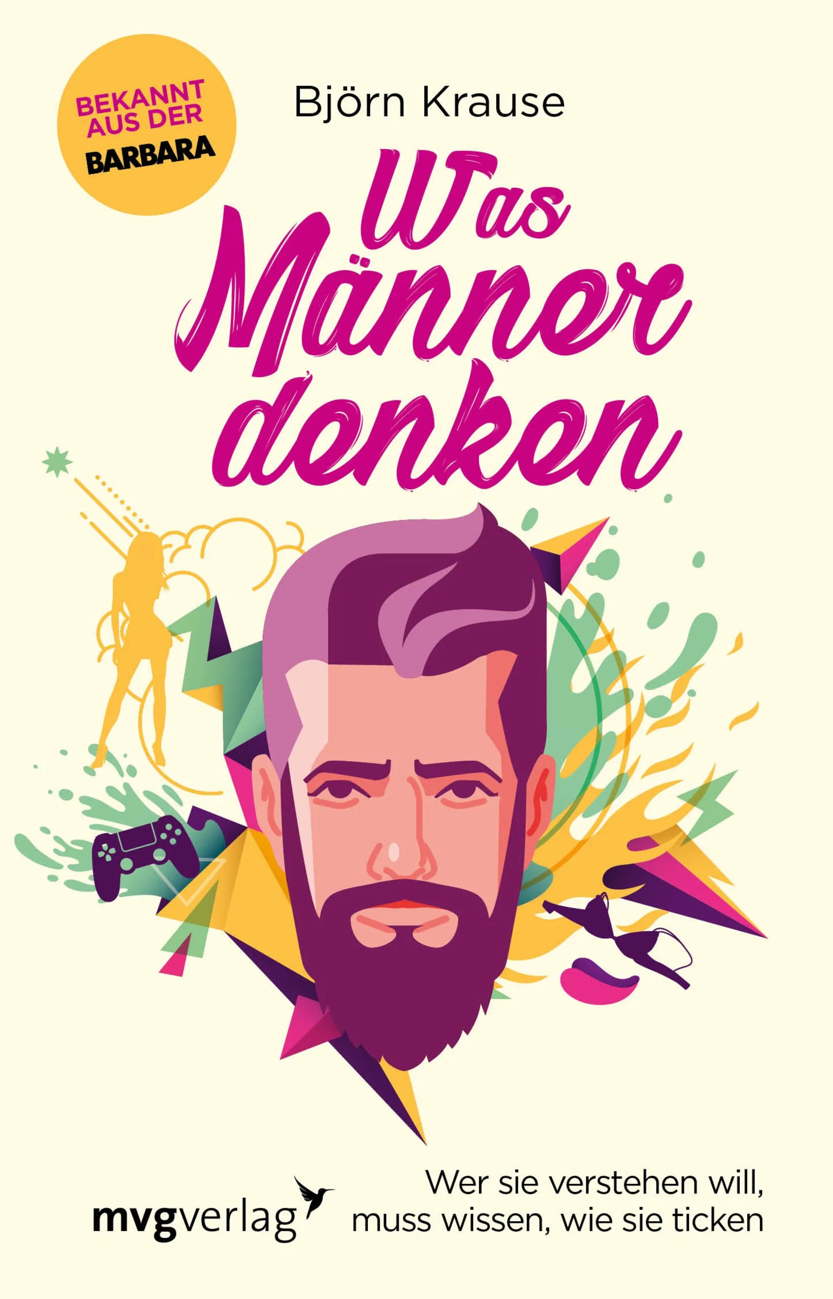 Buchcover von 'Was Männer denken' - Gebundene Ausgabe von Björn Krause