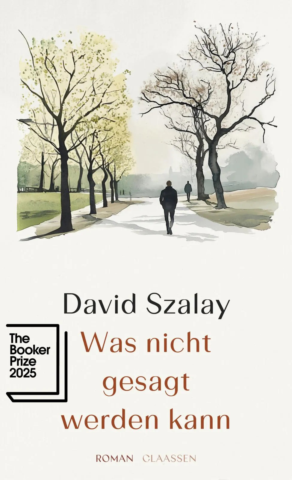 Buchcover von 'Was nicht gesagt werden kann' - Gebundene Ausgabe von David Szalay