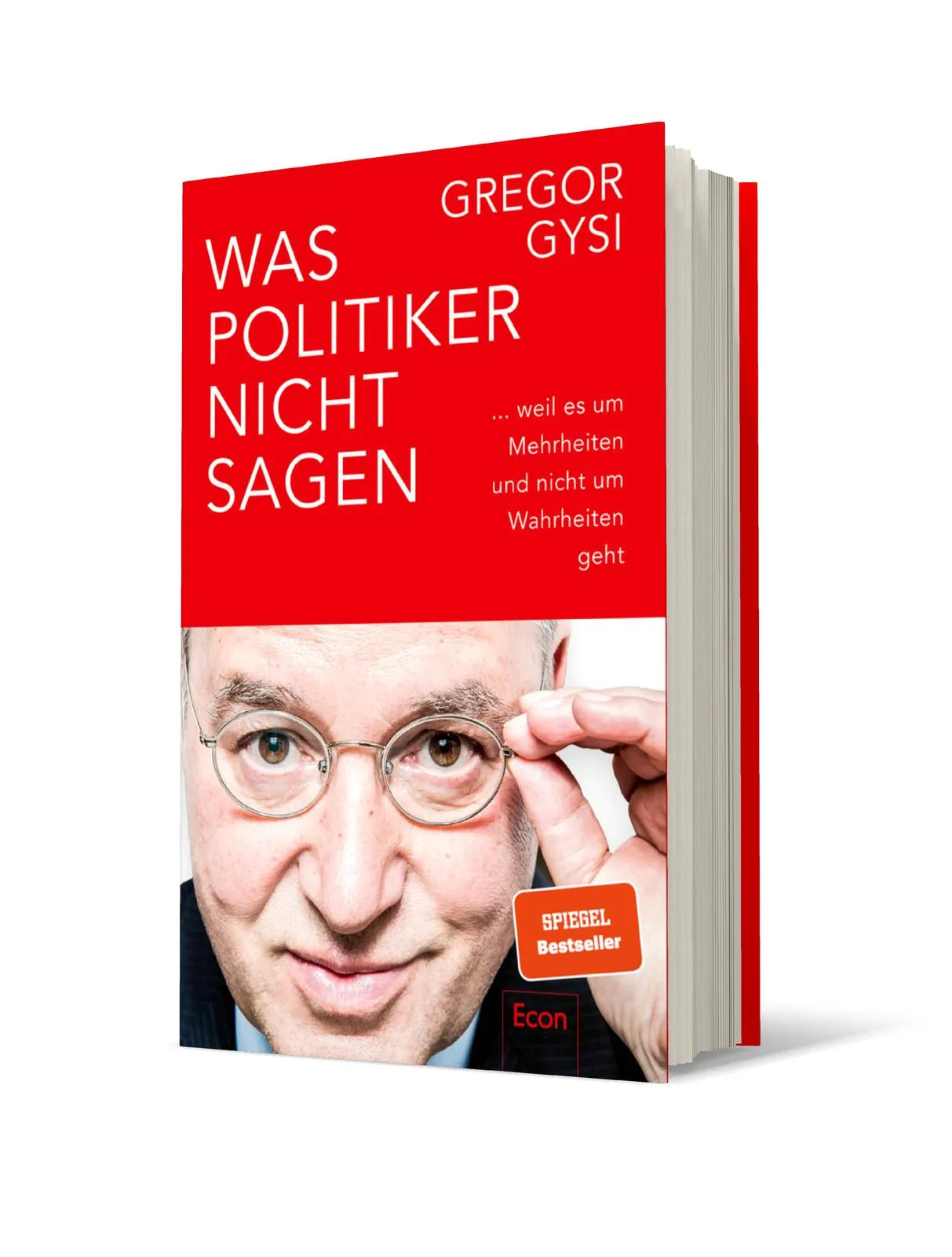 Buchcover von 'Was Politiker nicht sagen' - Gebundene Ausgabe von Gregor Gysi