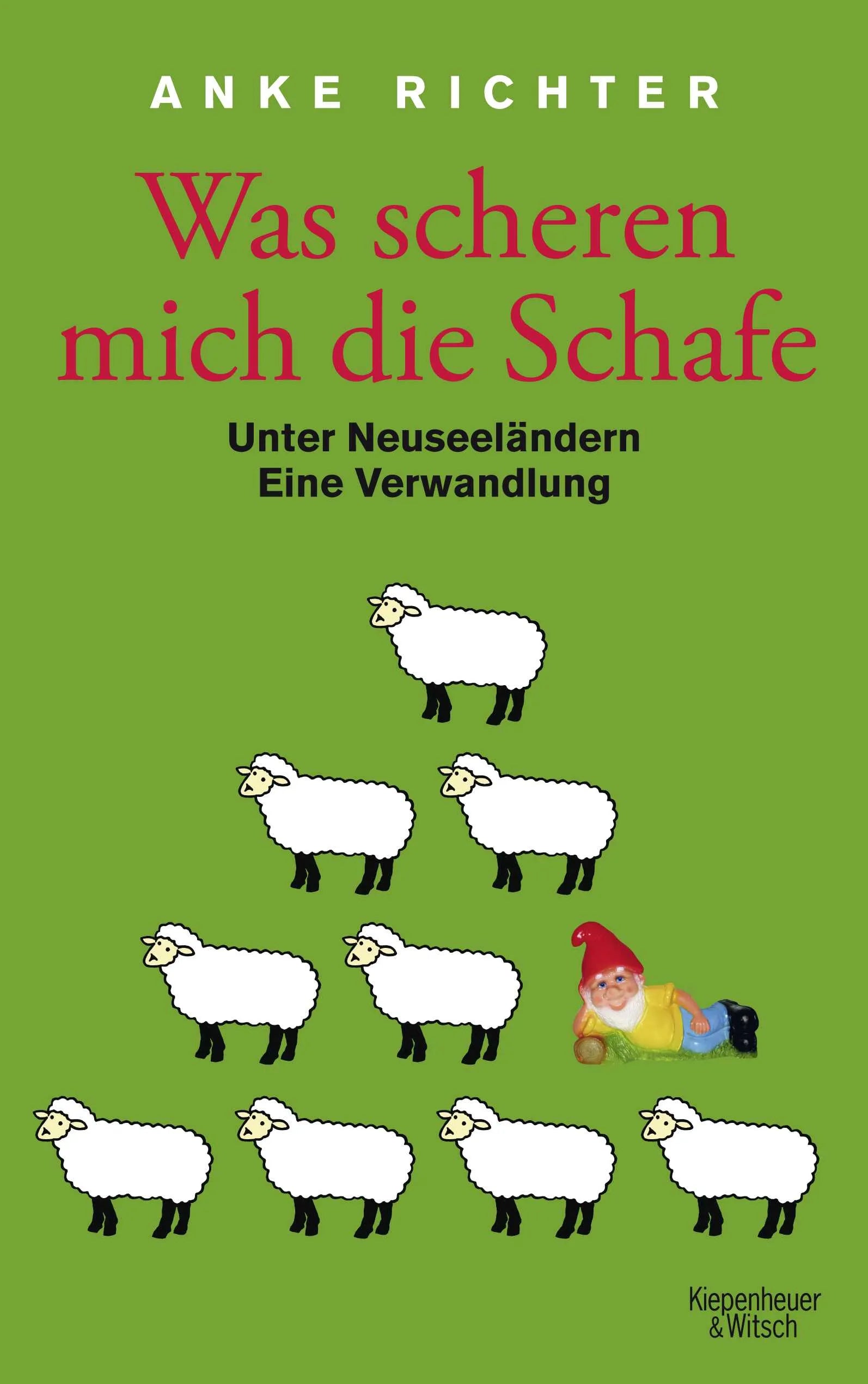 Buchcover von 'Was scheren mich die Schafe' - Paperback von Anke Richter