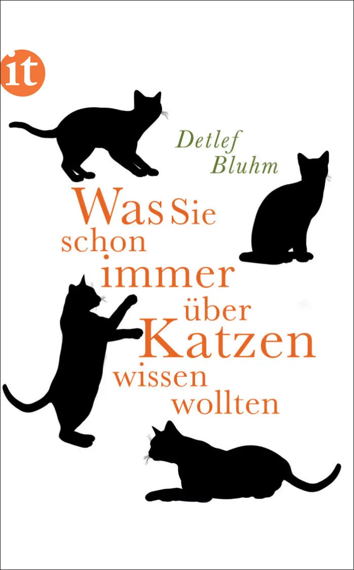 Buchcover von 'Was Sie schon immer über Katzen wissen wollten' - Taschenbuch von Detlef Bluhm